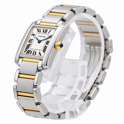 Cartier Tank Française W51007Q4 Small Two Tone Watch